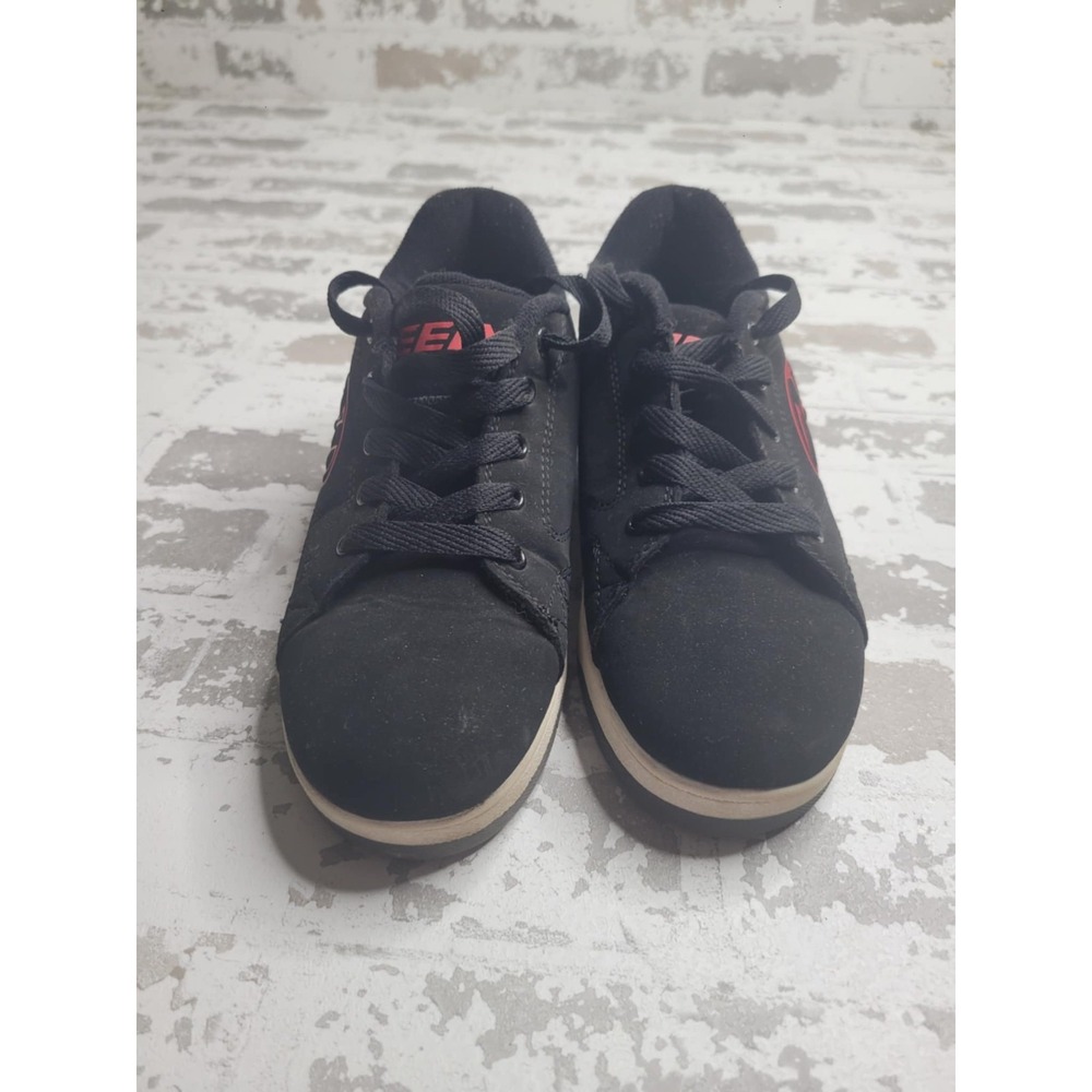 Heelys Voyager Skate Shoes Black‎ Red Youth Size 6 - Picture 8 of 8